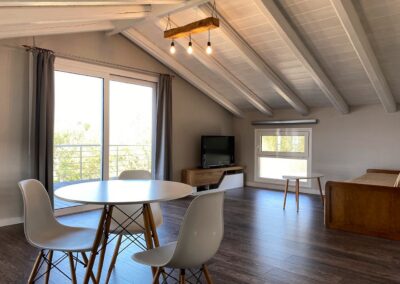 (3) Dining area, Living room
